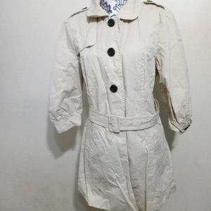 Banana republic trench coat.